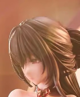 【bilibili】现货 BearPanda 国风系列 1/6 比例手办 周年款：落