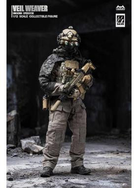 【bilibili】定金HASUKI SA04黑色行动 夜幕编织者 1/12可动手办