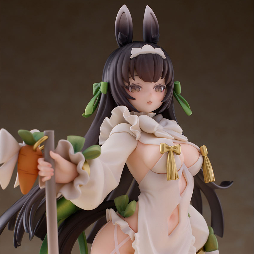 异种族马娘女仆装小绿手办