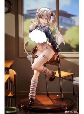 【bilibili】补款HobbyChaton 无口系辣妹魅魔 篠宫结姬 sune手办