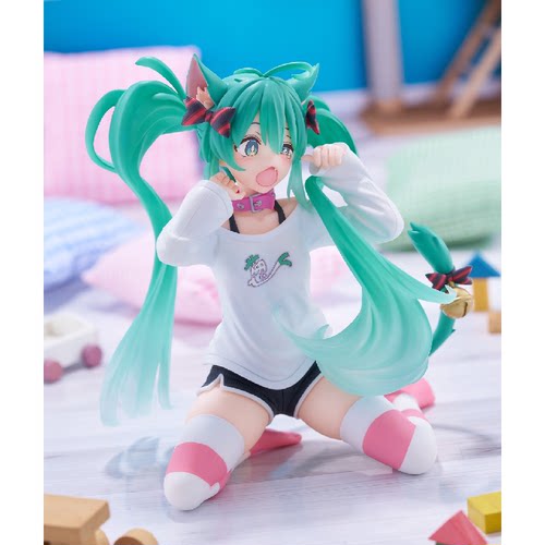 【bilibili】补款TAITO Desktop Cute初音未来 猫耳睡衣 景品手办