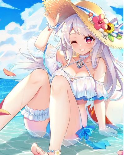 战舰少女长春海花盛开手办