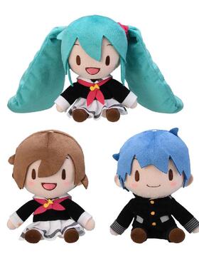 【bilibili】世嘉初音MEIKOKAITO制服fufu EX迷你毛绒玩偶再版