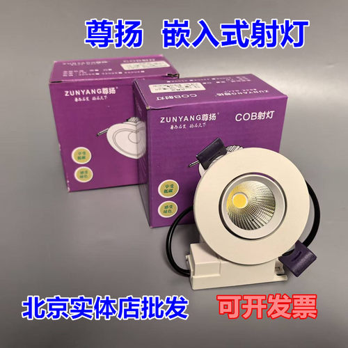 射灯天花灯商场店铺尊扬嵌入式