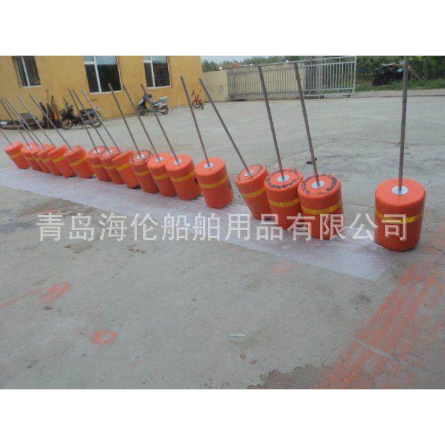 海洋警示用聚氨酯实心泡沫填充浮球 航道助航浮标 航标灯防撞设施
