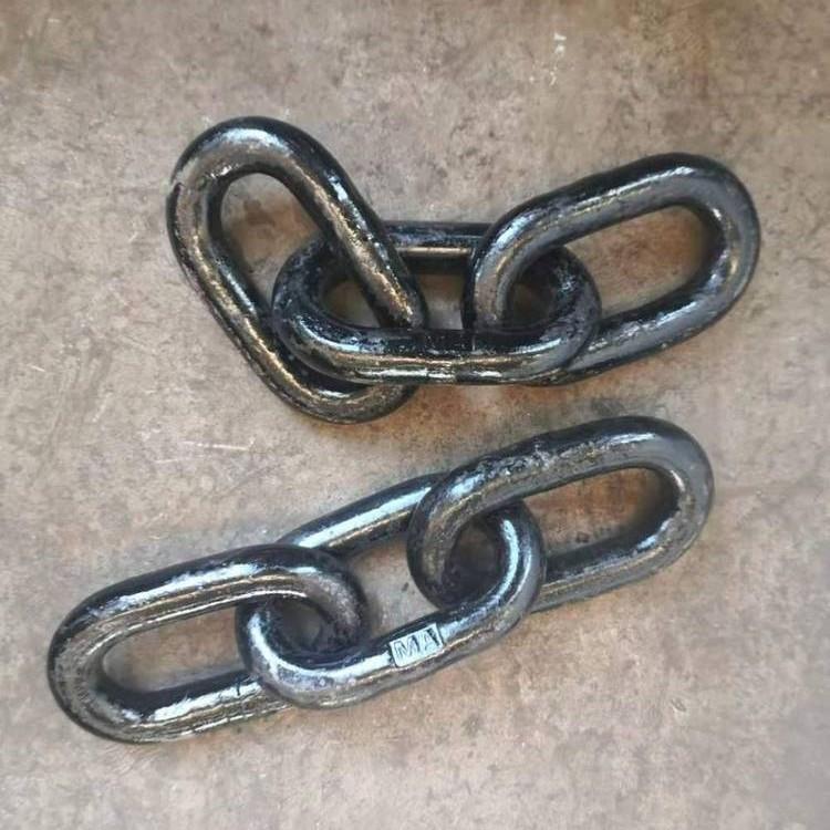 锻打三环链Φ32三环链三连环Φ34三环链三环链三环链实体生产