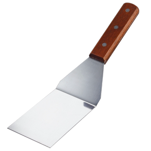 不锈钢煎铲 手抓饼工具料理铲铁板烧煎鱼铲子牛排扒铲 煎饼铲夹