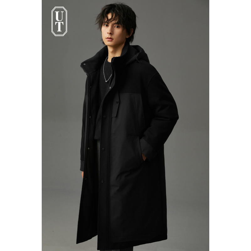 连帽休闲保暖羽绒服加厚休闲零下