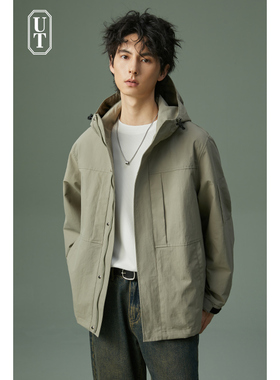 运动软壳设计感男士时尚登山夹克外套男2026年春秋季新款轻户外装