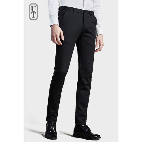 裤子男士2022春夏季修身小脚韩版