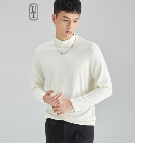 打底衫针织衫羊毛保暖秋冬季羊绒