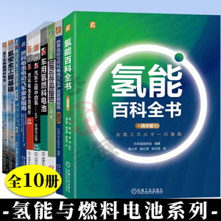 套装 氢能与燃料电池系列套装 共10册 车用氢燃料电池 燃料电池电动汽车设计 燃料电池汽车动力系统分布式测试数据传输研究 正版