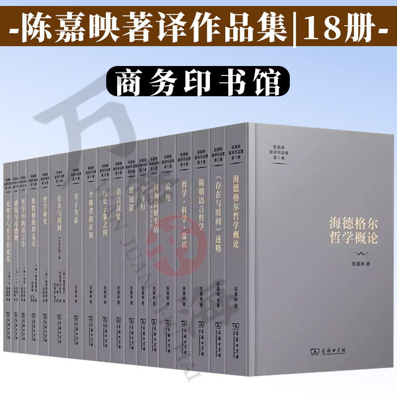 全集18册陈嘉映著译作品集
