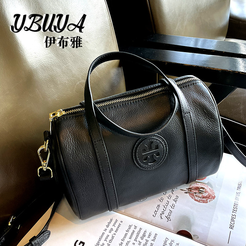 今年流行波士顿枕头包女秋冬2021新款小包包春款大容量斜挎包真皮