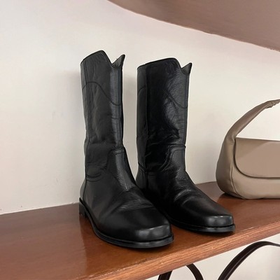 韩国howus气质套脚百搭单