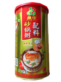 一瓶 晶佳砂锅粥配料 潮汕砂锅粥专用料调料底料 海鲜粥调料 包邮