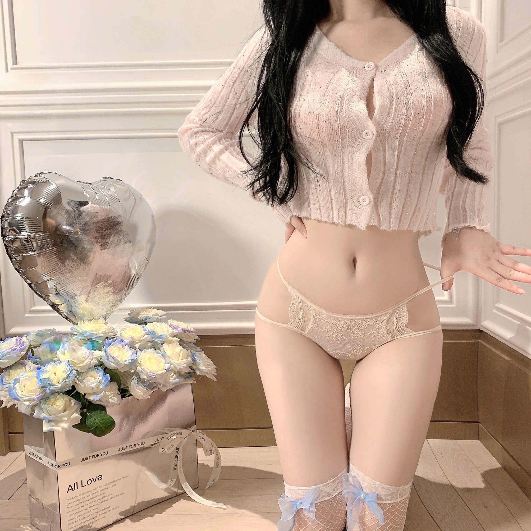 LaoLao酱「奶味日記」日系小众蕾丝性感三角内裤纯欲私房新,女士内衣/男士内衣/家居服,女三角裤,淘宝优惠券,粉丝福利购,淘宝优惠卷