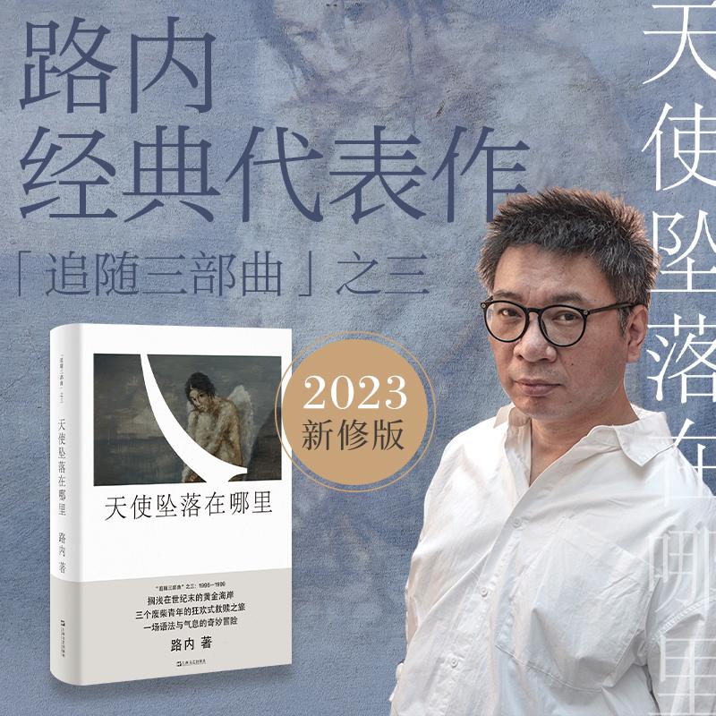 天使坠落在哪里路内著青春小说文学上海文艺出版社