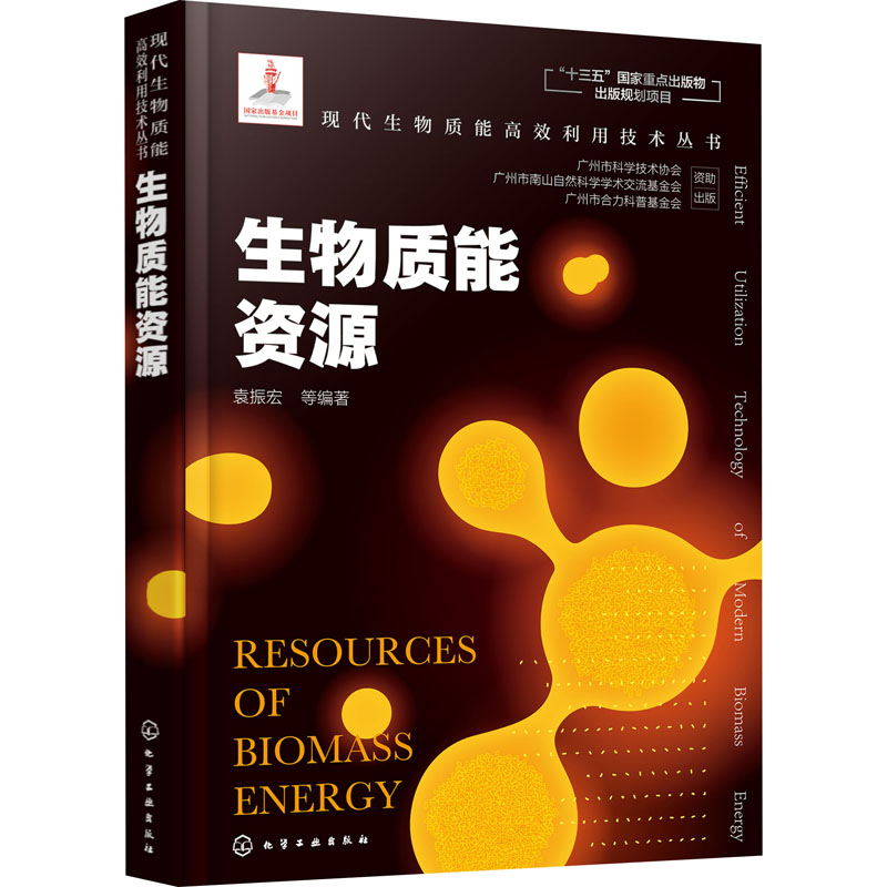 生物质能资源 袁振宏 化学工业出版社 【正版图书书籍】