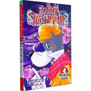 暴风雨之夜 小学生版 厉河 上海人民美术出版社 【正版图书书籍】