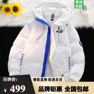 现货清仓棉袄连帽夹克衫外套男上衣冬季加绒保暖棉衣面包服