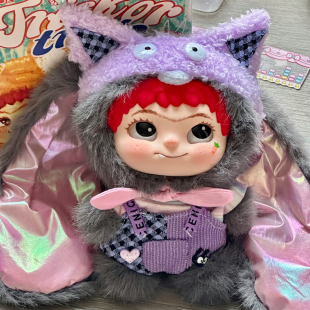 Wakuku娃衣哇库库衣服通用搪胶毛绒潮玩玩偶狐狐兔兔娃衣不含娃