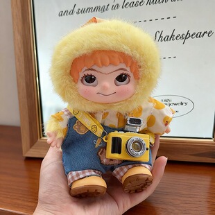 哇库库娃衣衣服wakuku盲盒配件玩偶公仔在捣蛋回千禧哇酷酷背带裤