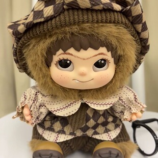 哇库库娃衣20cm娃衣Wakuku娃衣一代衣服毛毛潮趣派对套装盲盒毛绒