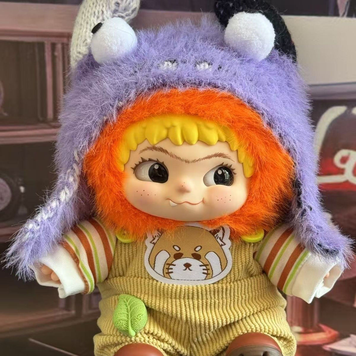 Wakuku娃衣20cm明星同款哇库库娃衣一代套装背带裤潮玩娃娃衣服