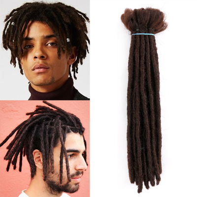 男士嘻哈潮男TT太空丝非洲雷鬼脏辫dreadlocs牙买加环包脏辫假发