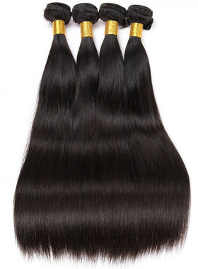 12a straight human hair bundle weft 巴西发 真人发 直发片假发