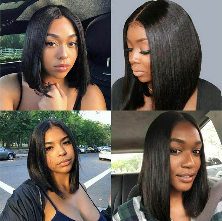 Straight Bob 4x4 Lace Human Hair Wig Brazilian Lace Frontwig|ruв категории кондиционер для волос/парик, парик, весь парик - от Buy2taobao.com для оказания профессиональной услуги покупки агента Taobao