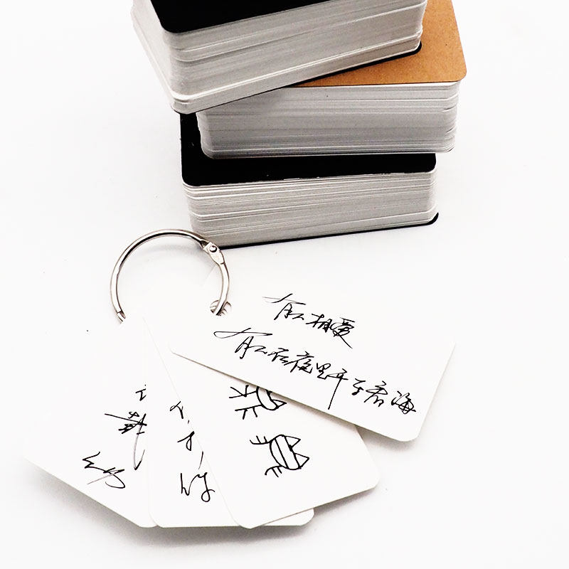 生日特权卡记忆卡片空白爱情便携词语携带白纸愿望和好劵不生气卷