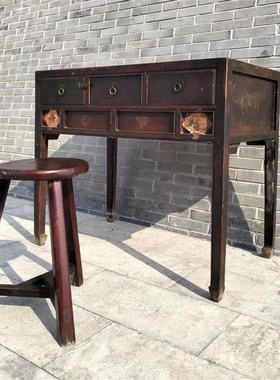 老式办公桌书桌民宿装饰老物件