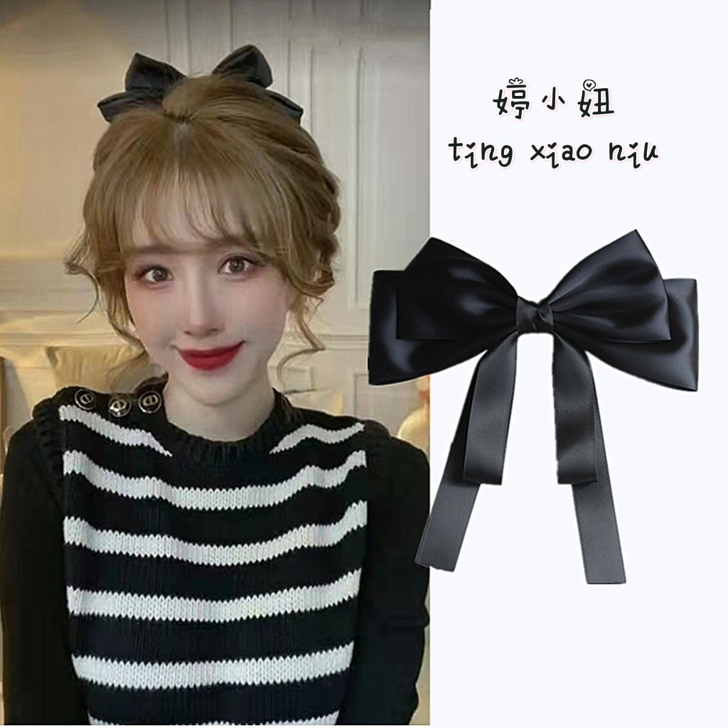 日韩2022年新款超大蝴蝶结顶夹后脑勺发夹简约气质头顶夹子发饰女,饰品/流行首饰/时尚饰品新,发饰,淘宝优惠券,粉丝福利购,淘宝优惠卷