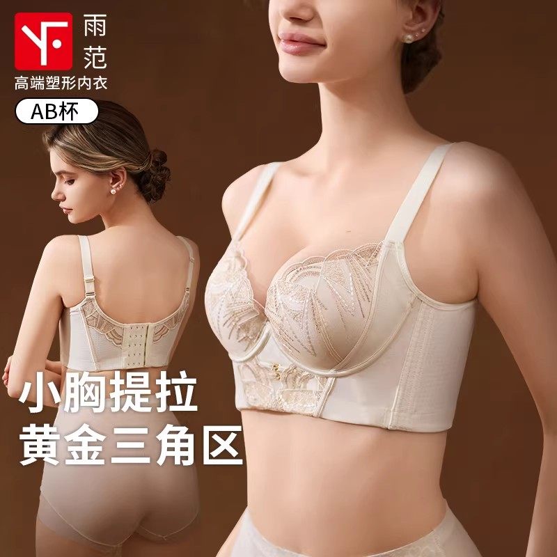 雨范【米兰之夜】内衣女聚拢收副乳防下垂小胸显大调整型上托文胸