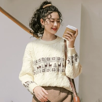 Tide, шерстяной осенний цветной трикотажный свитер, лонгслив, популярно в интернете