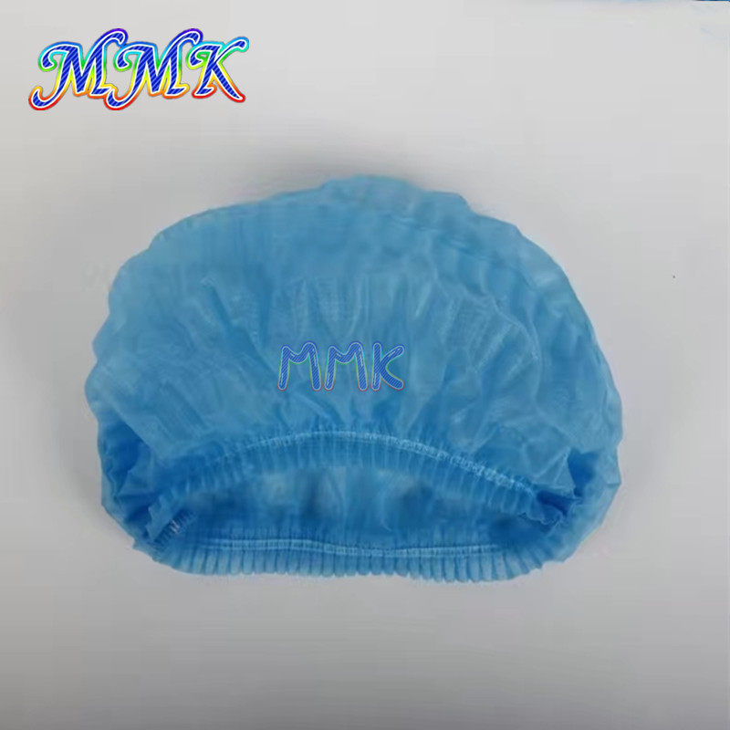 一次性弹力帽防尘逼污帽蓝色20个