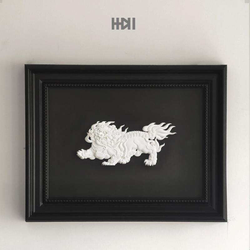 中古风立体浮雕装饰画法式雕塑客厅壁画墙面欧式建筑复古挂画图片