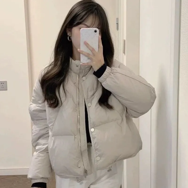 冬天保暖加厚棉服外套女2025新款棉袄小个子短款面包服感,女装/女士精品,棉衣/棉服,淘宝优惠券,粉丝福利购,淘宝优惠卷