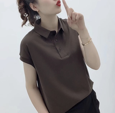 小飞袖气质上衣女减龄打底衫