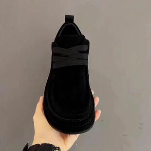 桑植潮鞋店秋季男鞋复古风休闲运动厚底增高学生潮鞋板鞋子男士