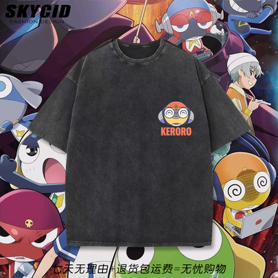 Keroro军曹青衣小怪物动画短袖