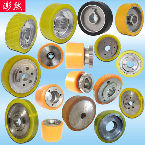 四面刨胶轮非标定做聚氨酯木工轮