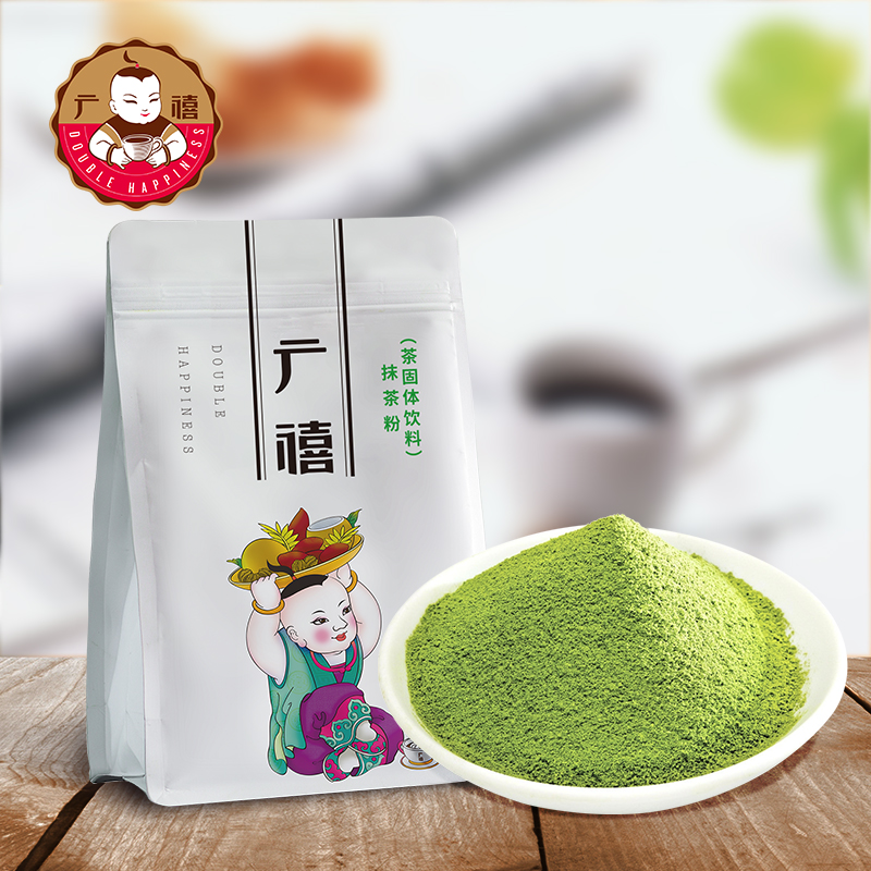 广禧抹茶粉1kg宇治日式烘焙冲饮