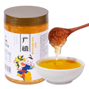 广禧蜂蜜冰糖雪梨茶酱1kg冲饮果酱优果C花果茶糖酱奶茶连锁店原料
