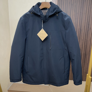 【驼绒保暖】软糯蓬松！一线品牌秋冬商务外套男可拆连帽棉衣棉服