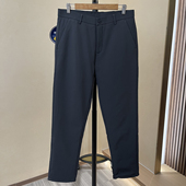 防风保暖商务直筒羽绒裤 外贸男装 工厂尾货冬季 90鸭绒 加厚长裤 男