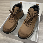 休闲中帮工装 头层牛皮美式 户外荔枝纹真皮防滑外贸秋冬男士 马丁靴