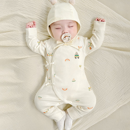 婴幼儿春夏季纯棉连体衣